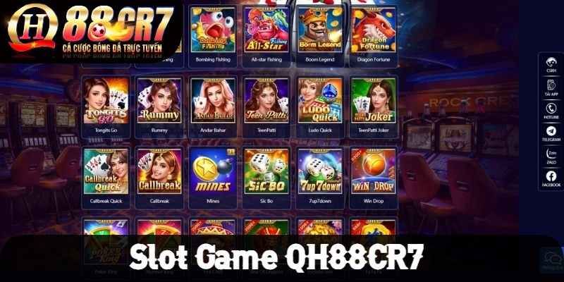 Khám Phá Kho Tàng Slot Game QH88 
